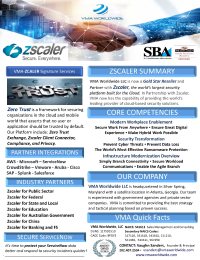 VMA Zscaler Services